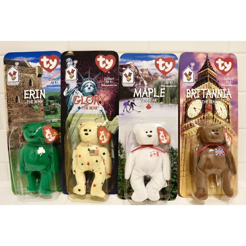 Ty Beanie Baby McDonalds Teanie Beanie Bears Collectible NIB
